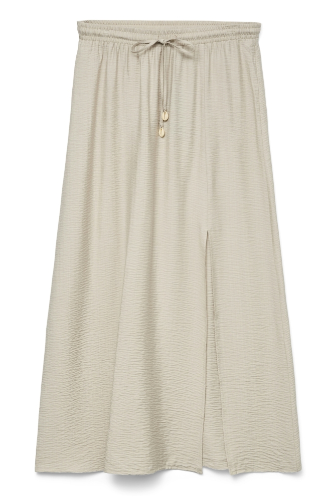 VMPALINA LONG SKIRT WVN GA 10324287 SILVER LINING